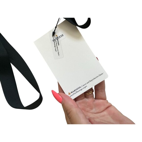 SOUL STUDIOS Clear Black Stadium Crossbody Bag NEW NWT - Picture 3 of 6